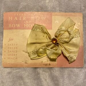 Vintage Hair Bow